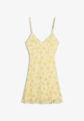 Bershka DRESS - Day dress - yellow