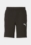 Puma TEAMGOAL CASUALS SHORTS - Sports shorts - black/white
