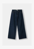 Bershka WIDE-LEG - Wide Leg - royal blue
