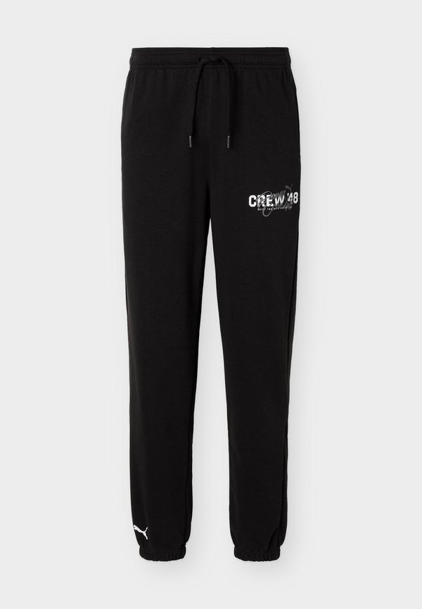 Puma CREW - Tracksuit bottoms - black