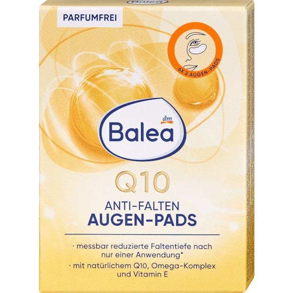Anti Falten Augenpads Q10 (6 Paar) Balea