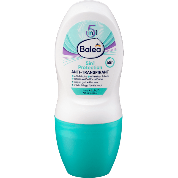 Antitranspirant Deo Roll-on Protection 5in1 Balea