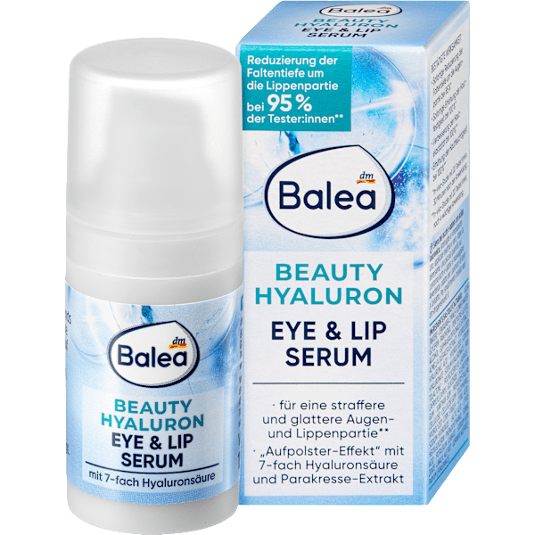 Augen & Lippen Serum Beauty Hyaluron Eye & Lip Serum Balea
