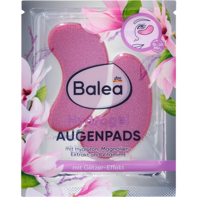 Balea Eye pads hydrogel glitter (1 pair), 2 pcs