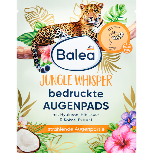 Augenpads Leopard (1 Paar), Jungle Whisper Balea