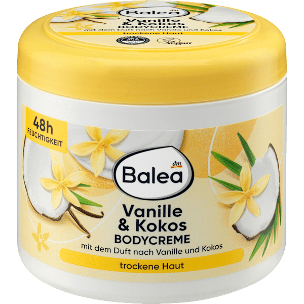 Bodycreme Vanille & Kokos Balea