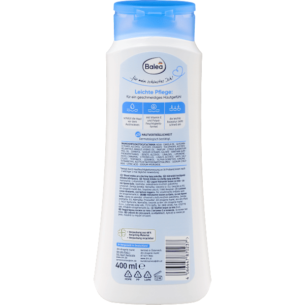 Bodylotion leicht Balea