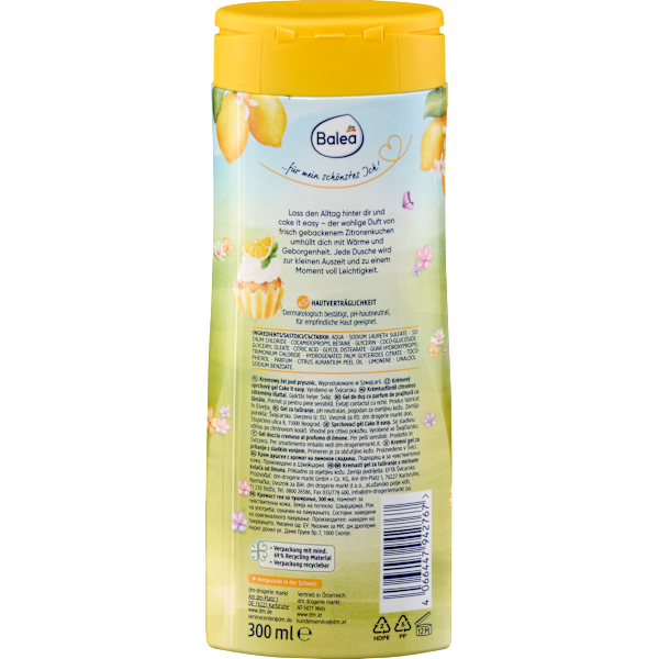 Cremedusche Cake it easy Balea