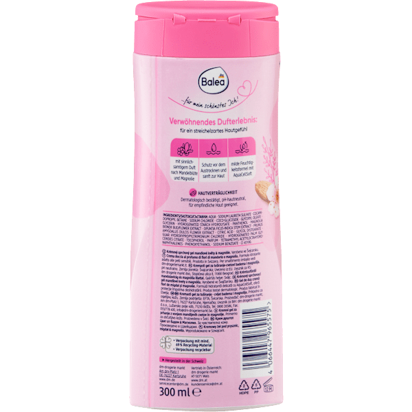 Cremedusche Mandelblüte & Magnolie Balea