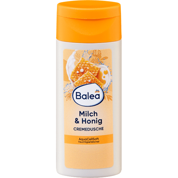 Cremedusche Milch & Honig, Reisegröße Balea