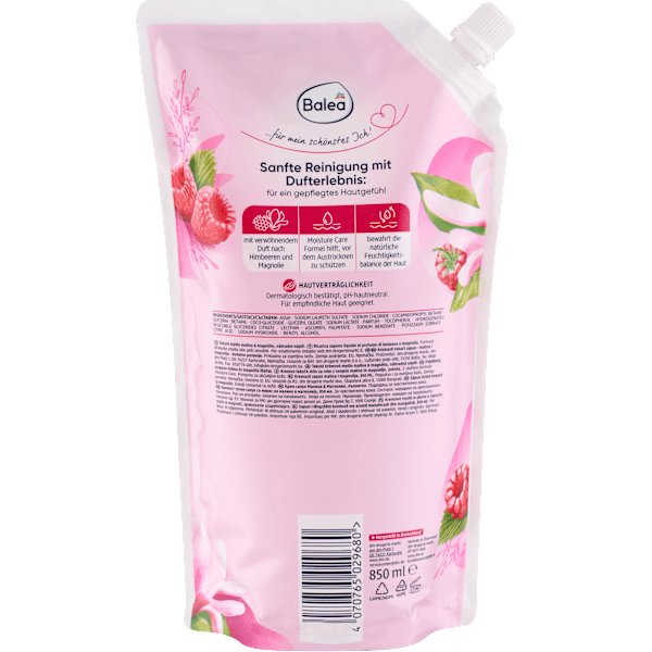 Cremeseife Himbeere & Magnolie, Nachfüllpack Balea