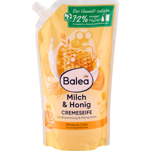 Cremeseife Milch & Honig, Nachfüllpack Balea
