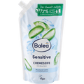 Cremeseife Sensitive mit Aloe Vera, Nachfüllpack Balea