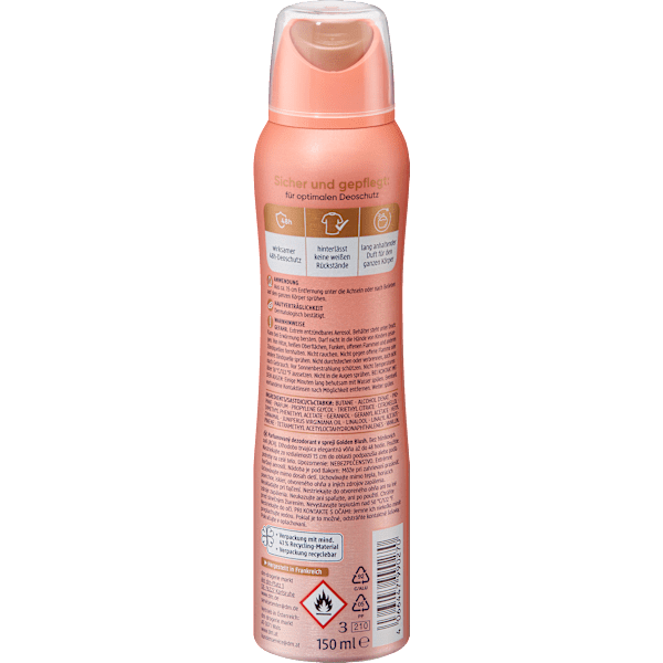 Deospray Golden Blush Balea
