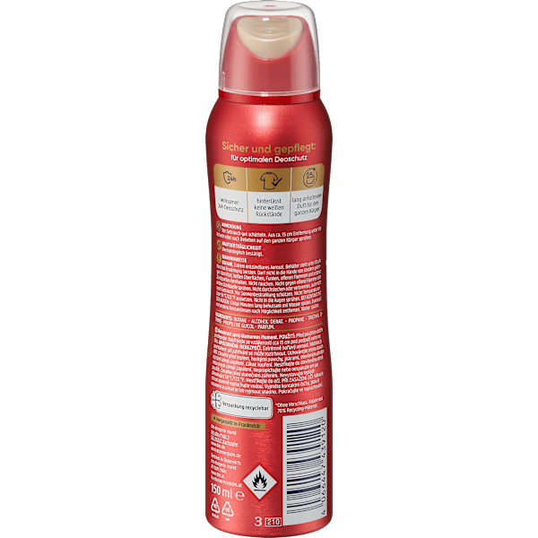 Deospray Parfum Deodorant Glamorous Moment Balea