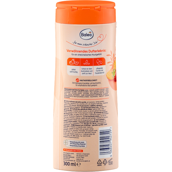 Duschgel Sunny Fruits Balea