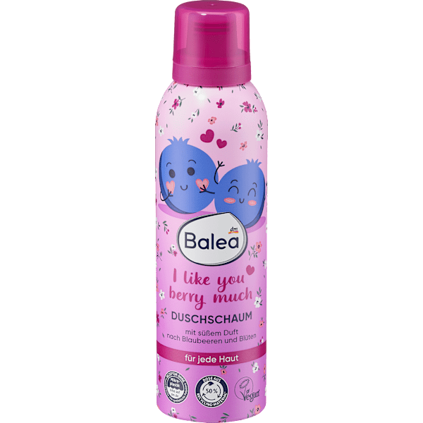 Duschschaum I like you berry much Balea