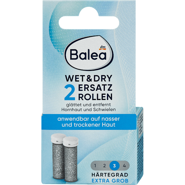 Ersatzrollen Hornhautentferner (Stufe 3) extra grob Balea