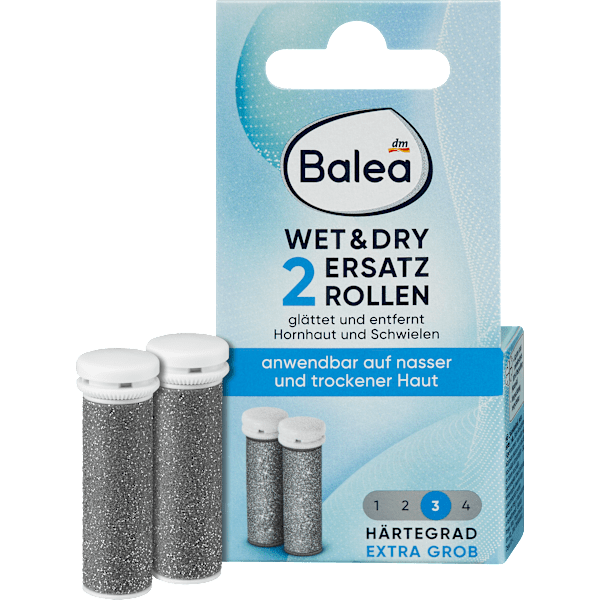 Ersatzrollen Hornhautentferner (Stufe 3) extra grob Balea