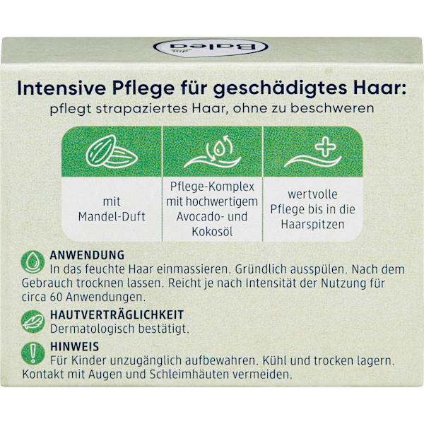 Festes Shampoo Avocadoöl & Mandel-Extrakt Balea