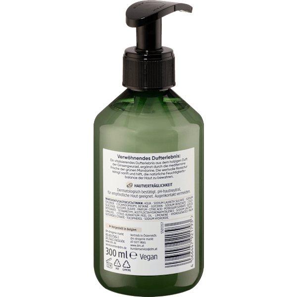 Flüssigseife Ginseng & Green Mandarin Balea