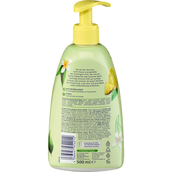 Flüssigseife Lemon Lover Balea