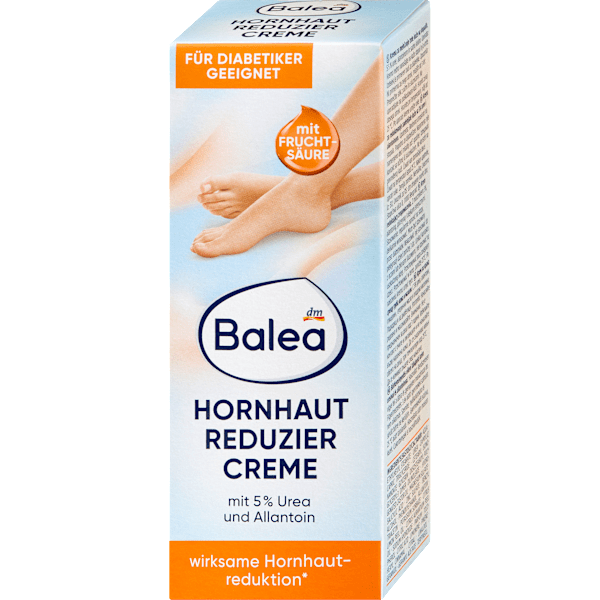 Fußcreme, Hornhaut Reduzier Creme mit Urea & Allantoin Balea