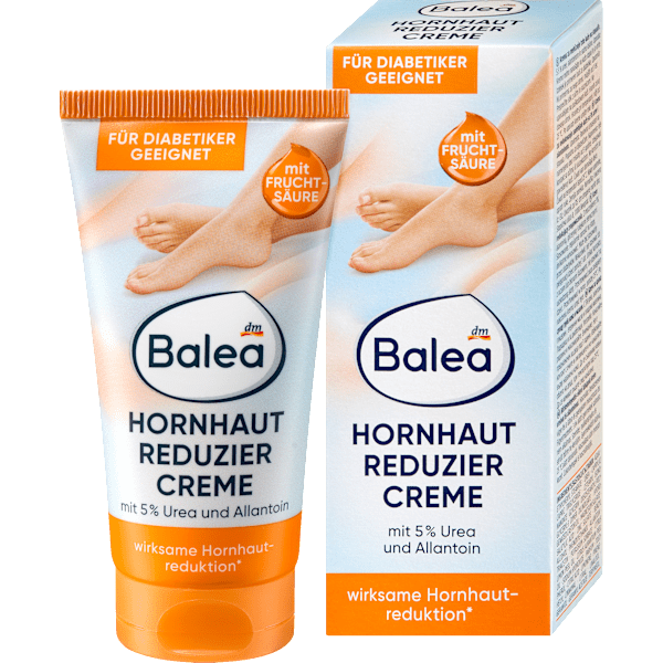 Fußcreme, Hornhaut Reduzier Creme mit Urea & Allantoin Balea