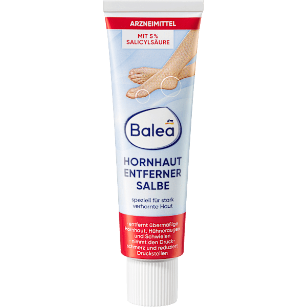 Fußcreme Hornhautentferner Salbe Balea