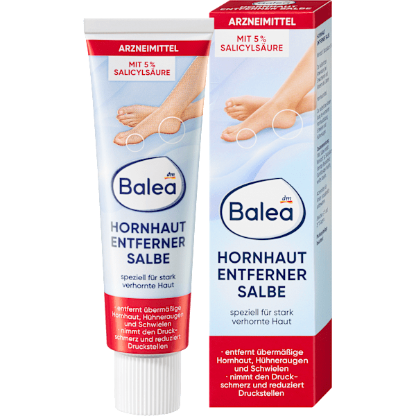 Fußcreme Hornhautentferner Salbe Balea