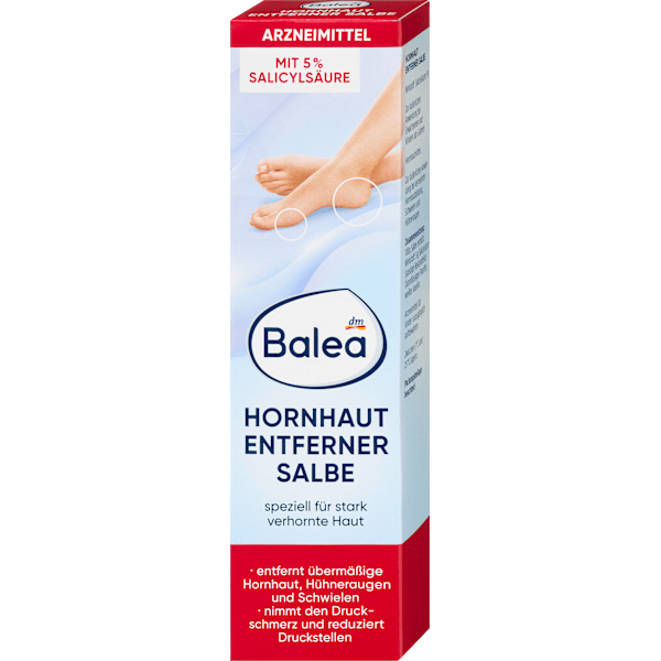 Fußcreme Hornhautentferner Salbe Balea