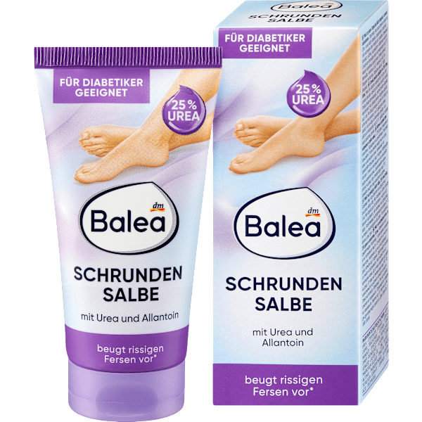 Fußcreme Schrundensalbe Urea Balea