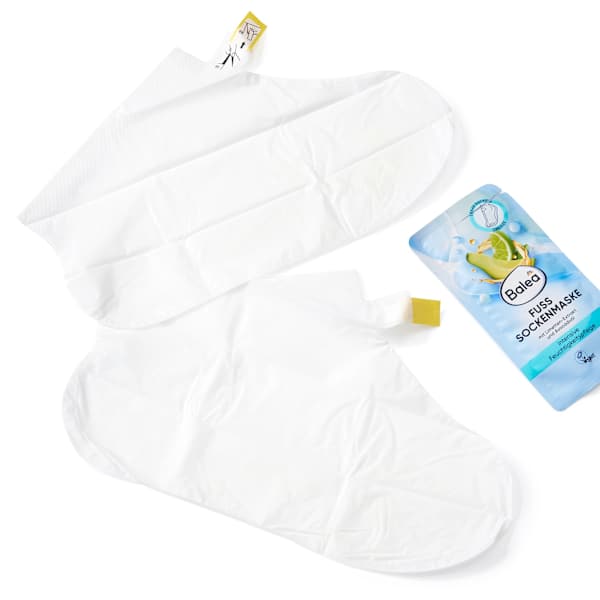 Fußmaske Socken, intensive Feuchtigkeitspflege (1 Paar) Balea