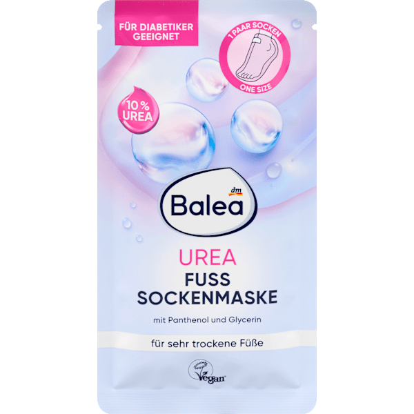 Fußmaske Socken Urea (1 Paar) Balea