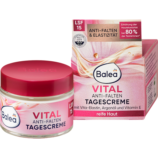 Gesichtscreme Anti Falten Vital LSF15 Balea