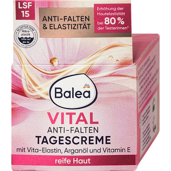 Gesichtscreme Anti Falten Vital LSF15 Balea
