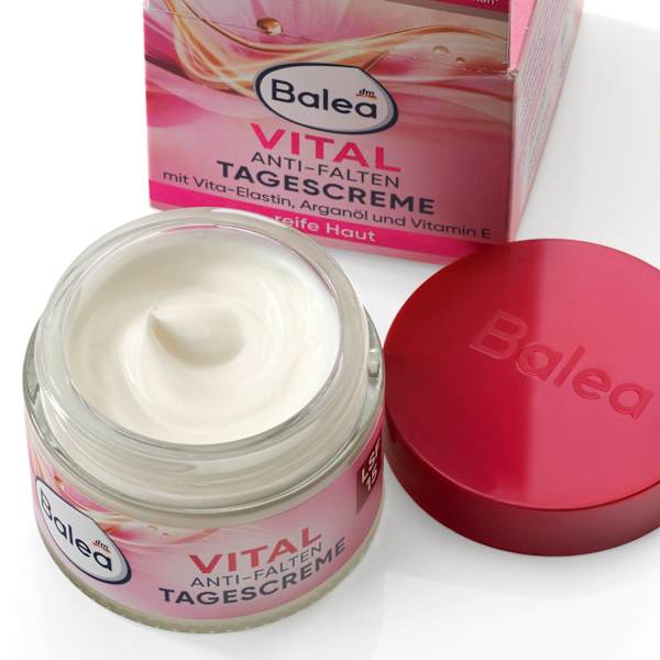 Gesichtscreme Anti Falten Vital LSF15 Balea