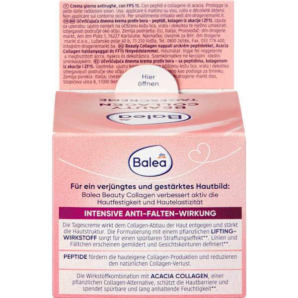 Gesichtscreme Beauty Collagen LSF 15 Balea
