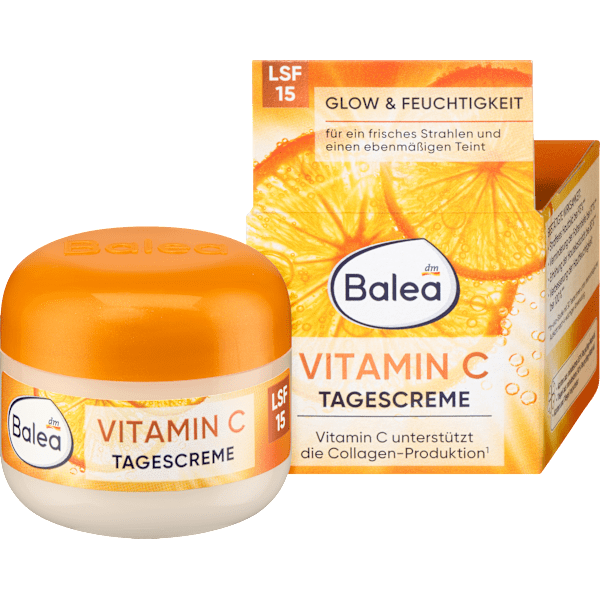 Gesichtscreme Vitamin C LSF 15 Balea