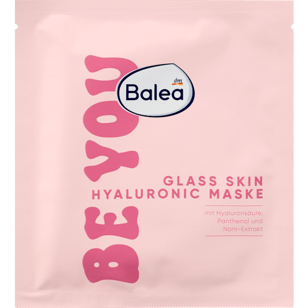 Gesichtsmaske Glass Skin Hyaluronic Be You Balea