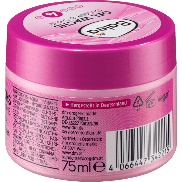 Haargel Glossy & Shine Glanz Wachs Balea