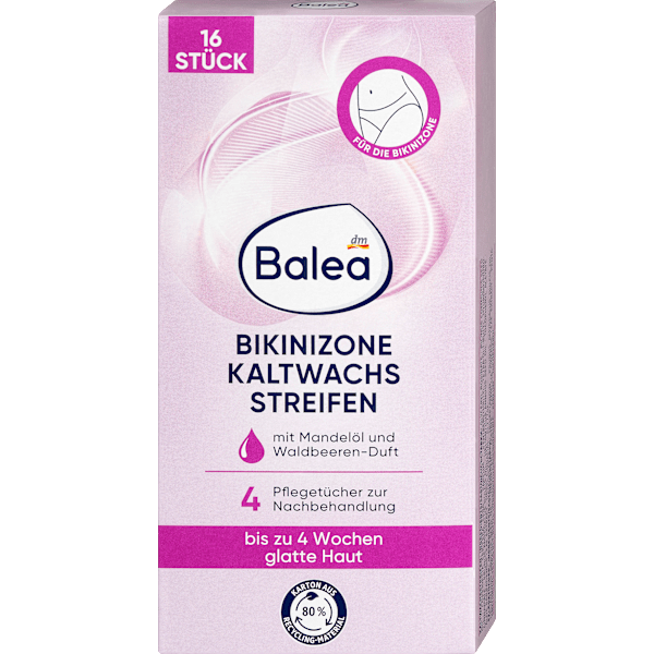 Kaltwachsstreifen Bikinizone Balea