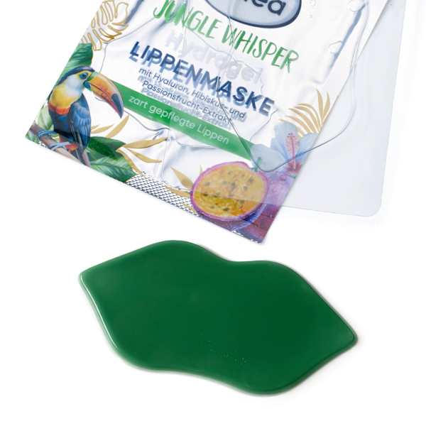 Lippenmaske Hydrogel grün, Jungle Whisper Balea