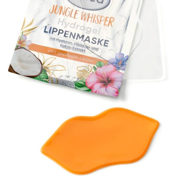 Lippenmaske Hydrogel orange, Jungle Whisper Balea