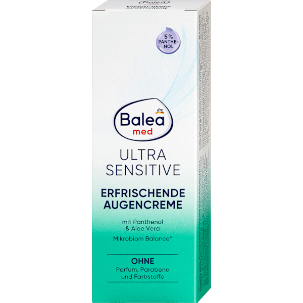Augencreme erfrischend ultra sensitive Balea med
