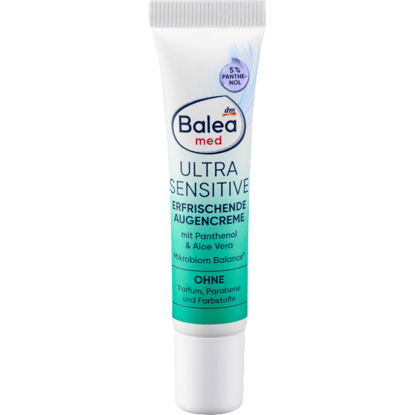 Augencreme erfrischend ultra sensitive Balea med