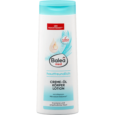 Balea med Body lotion cream oil, 0.4 l