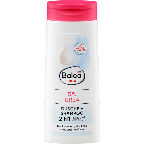 Duschgel & Shampoo 5% Urea 2in1 Balea med