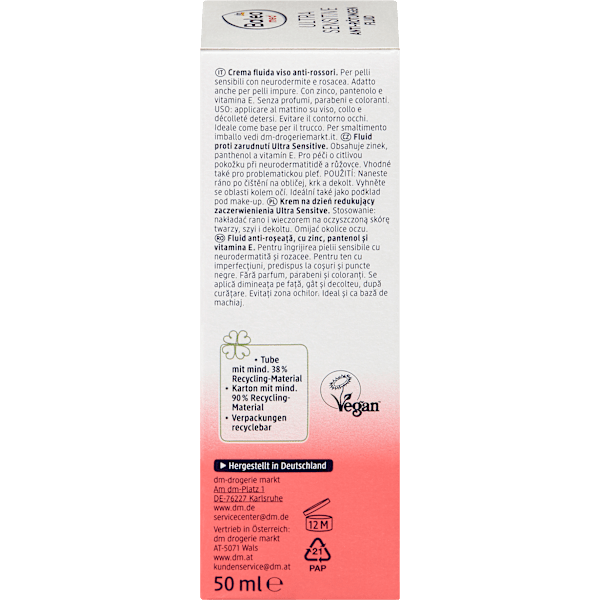 Fluid Anti-Rötungen Ultra Sensitive Balea med