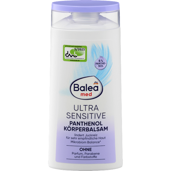 Körperbalsam Ultra Sensitive Panthenol Balea med